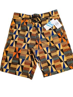 Fresh Prints of Bel Air Men's Small Geometric Print Shorts NWT